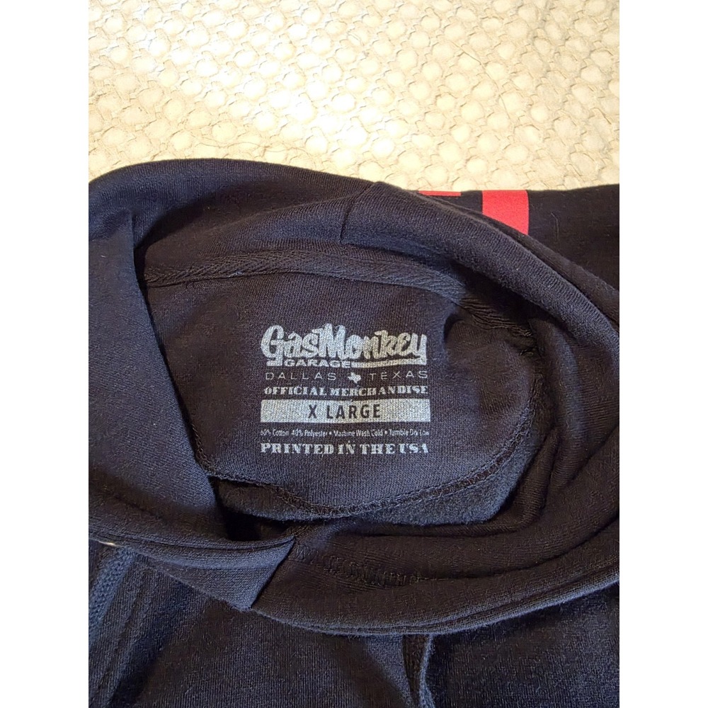 Corvette ZR1 Hoodie Mens XL Gas Monkey Garage Black 2026 L8R Graphic - Picture 5 of 5